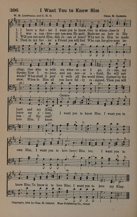 Hymns of Praise Numbers One and Two Combined: for the church and Sunday school page 288