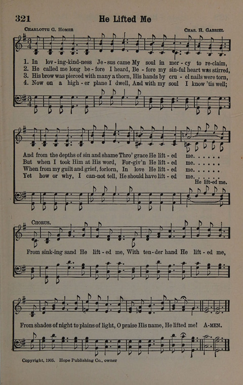 Hymns of Praise Numbers One and Two Combined: for the church and Sunday school page 303