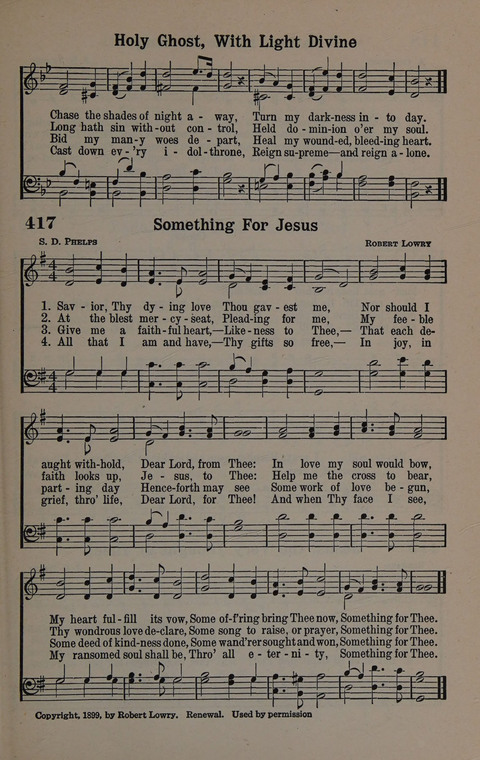 Hymns of Praise Numbers One and Two Combined: for the church and Sunday school page 395