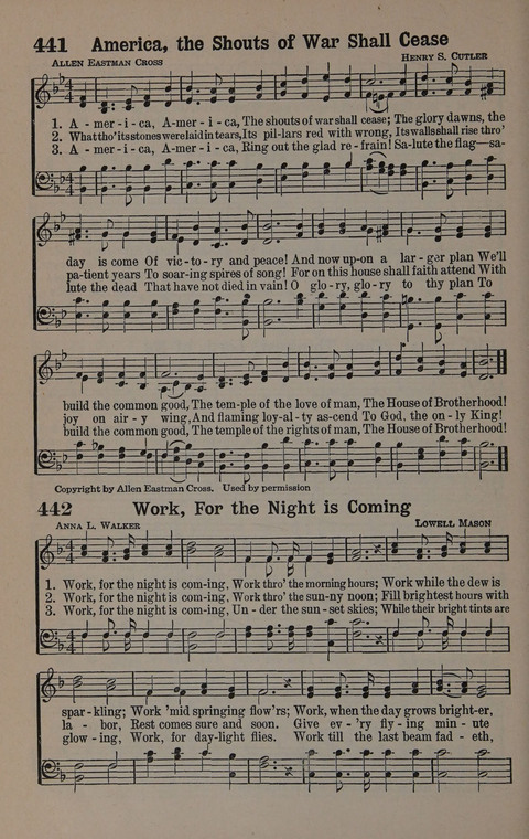 Hymns of Praise Numbers One and Two Combined: for the church and Sunday school page 412