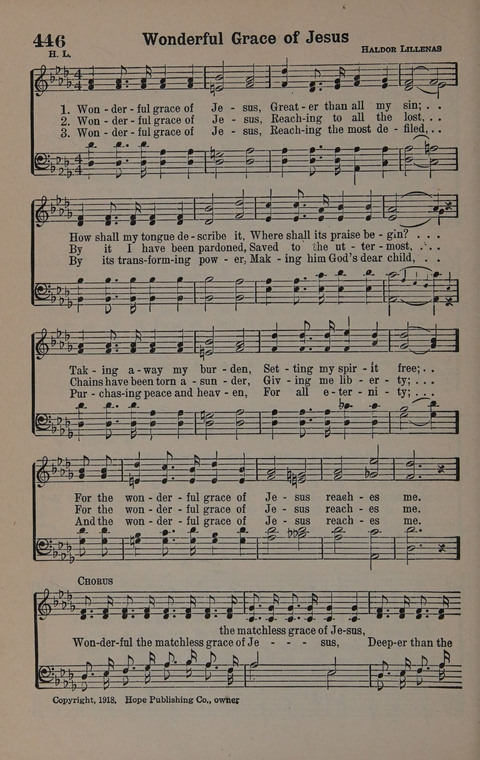 Hymns of Praise Numbers One and Two Combined: for the church and Sunday school page 416