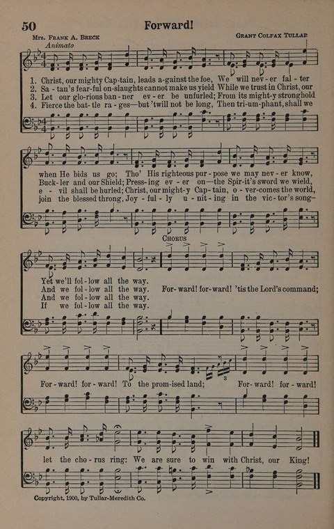 Hymns of Praise Numbers One and Two Combined: for the church and Sunday school page 50