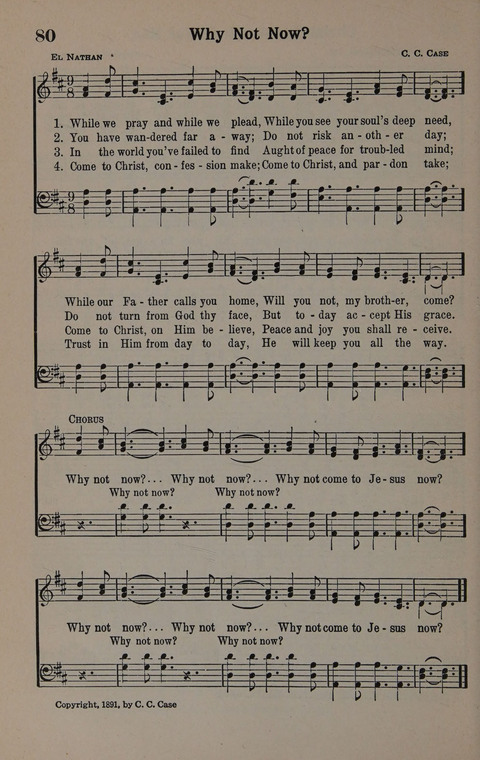 Hymns of Praise Numbers One and Two Combined: for the church and Sunday school page 80