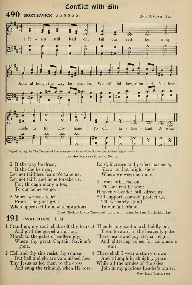 The Hymnal: published in 1895 and revised in 1911 by authority of the General Assembly of the Presbyterian Church in the United States of America page 401