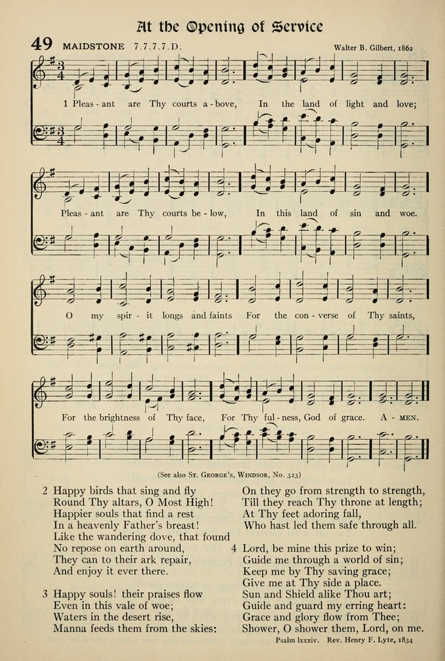 The Hymnal: published in 1895 and revised in 1911 by authority of the General Assembly of the Presbyterian Church in the United States of America page 42