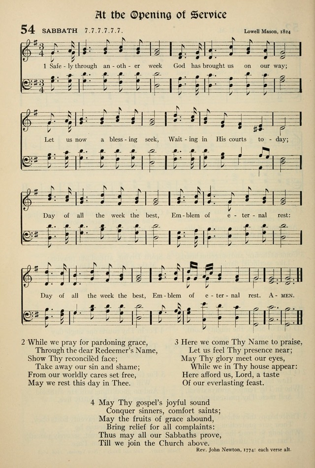 The Hymnal: published in 1895 and revised in 1911 by authority of the General Assembly of the Presbyterian Church in the United States of America page 46