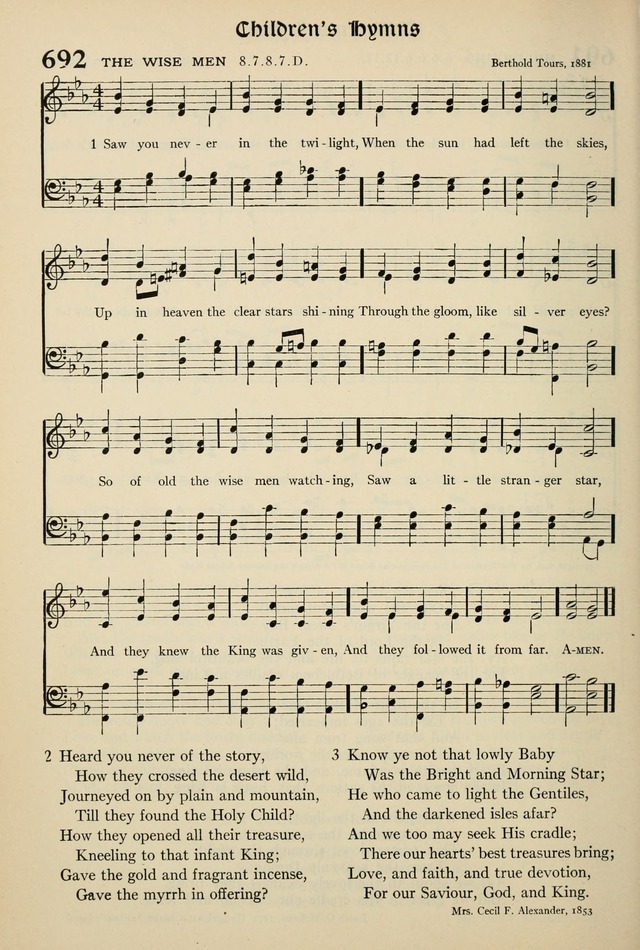 The Hymnal: published in 1895 and revised in 1911 by authority of the General Assembly of the Presbyterian Church in the United States of America page 564