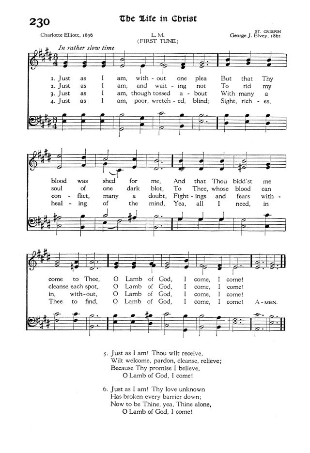 The Hymnal page 250