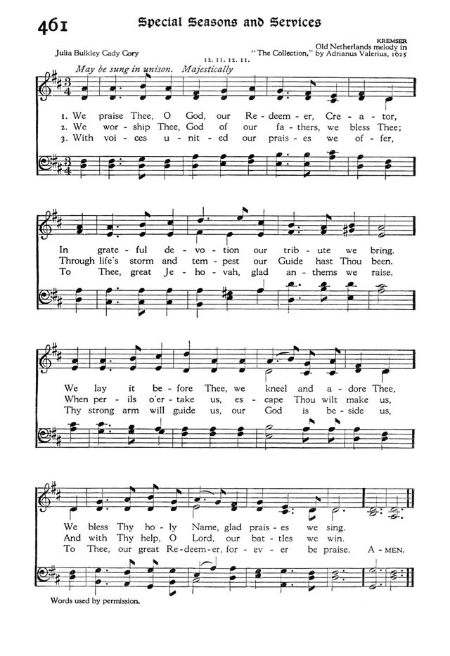 The Hymnal page 464
