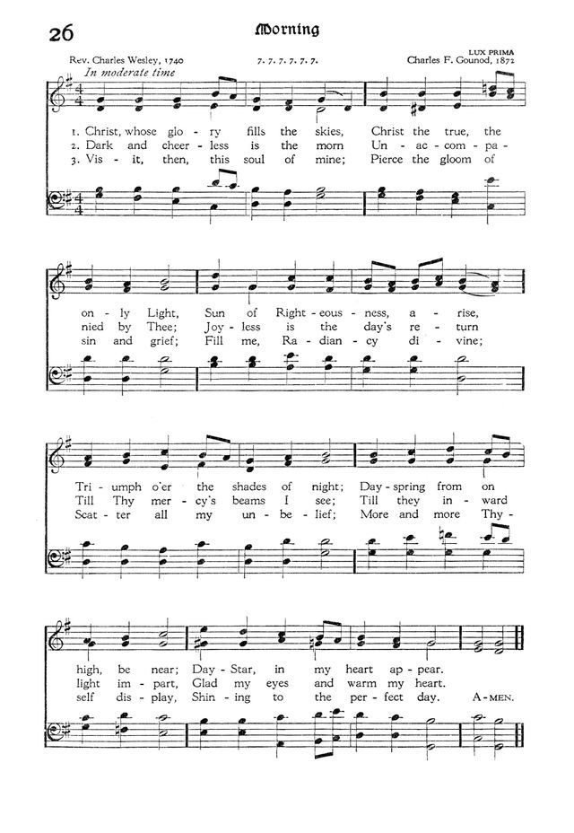 The Hymnal page 73