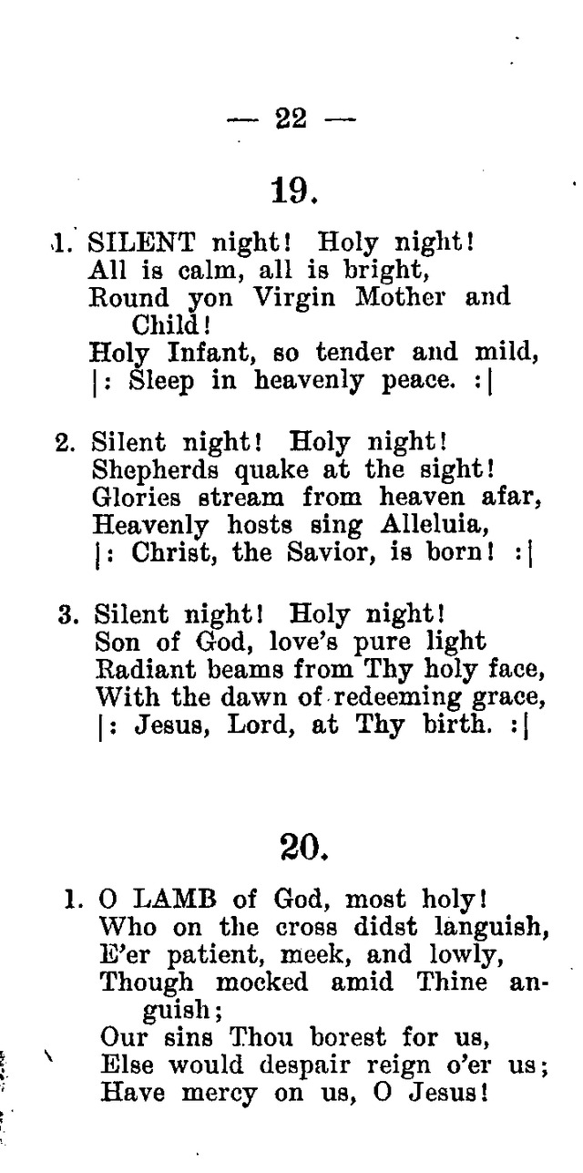Hymnal and Prayer Book: compiled by the Lutheran Church Board for Army and  Navy of the Ev. Lutheran Synod of Missouri, Ohio, and other states, and of the joint Ev. Lutheran Synod of...(3rd. ed.) page 16