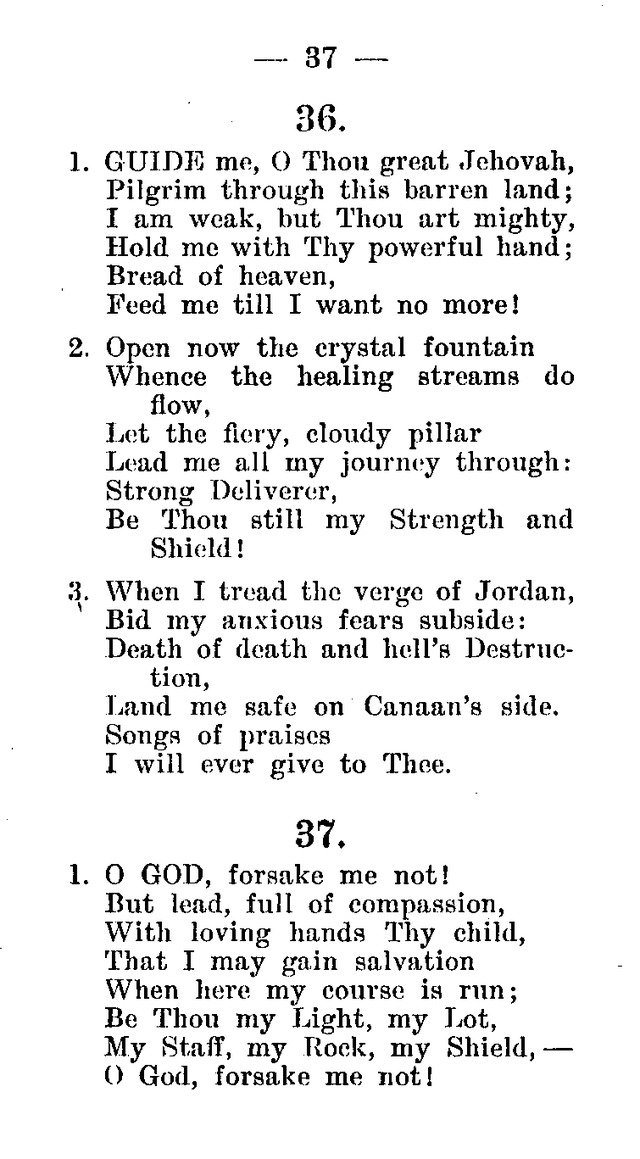 Hymnal and Prayer Book: compiled by the Lutheran Church Board for Army and  Navy of the Ev. Lutheran Synod of Missouri, Ohio, and other states, and of the joint Ev. Lutheran Synod of...(3rd. ed.) page 31