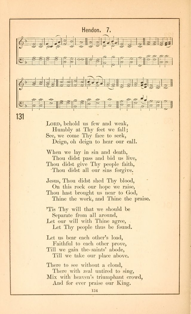 Hymnal of the Presbyterian Church page 132