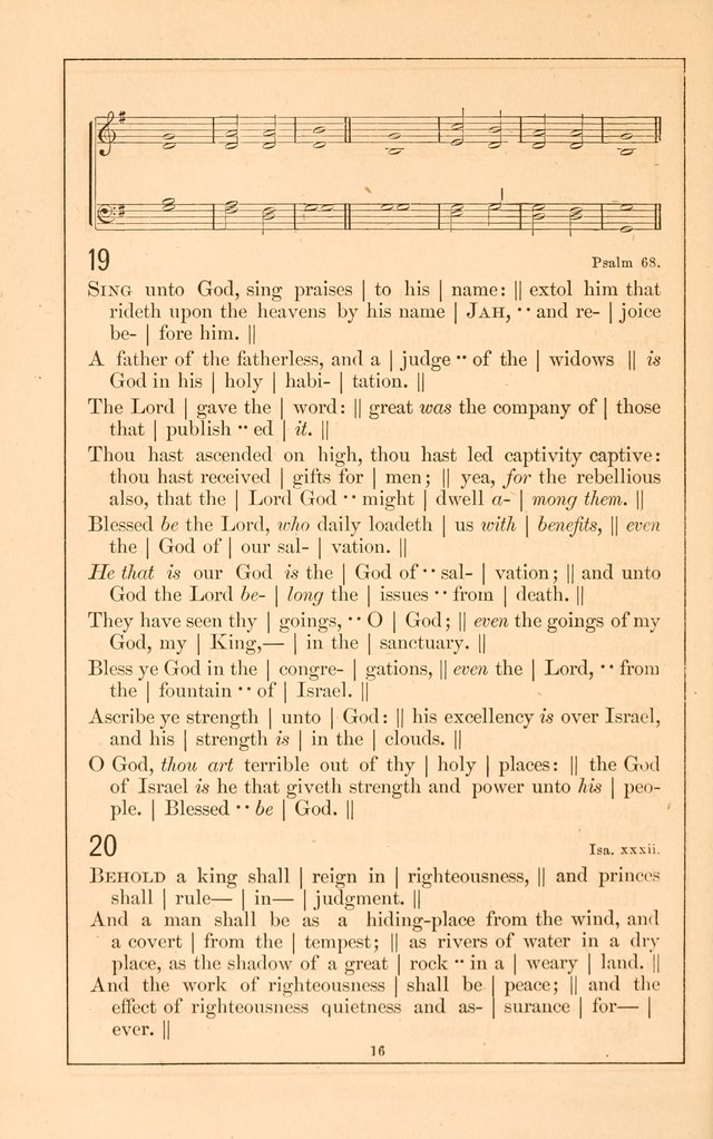 Hymnal of the Presbyterian Church page 14