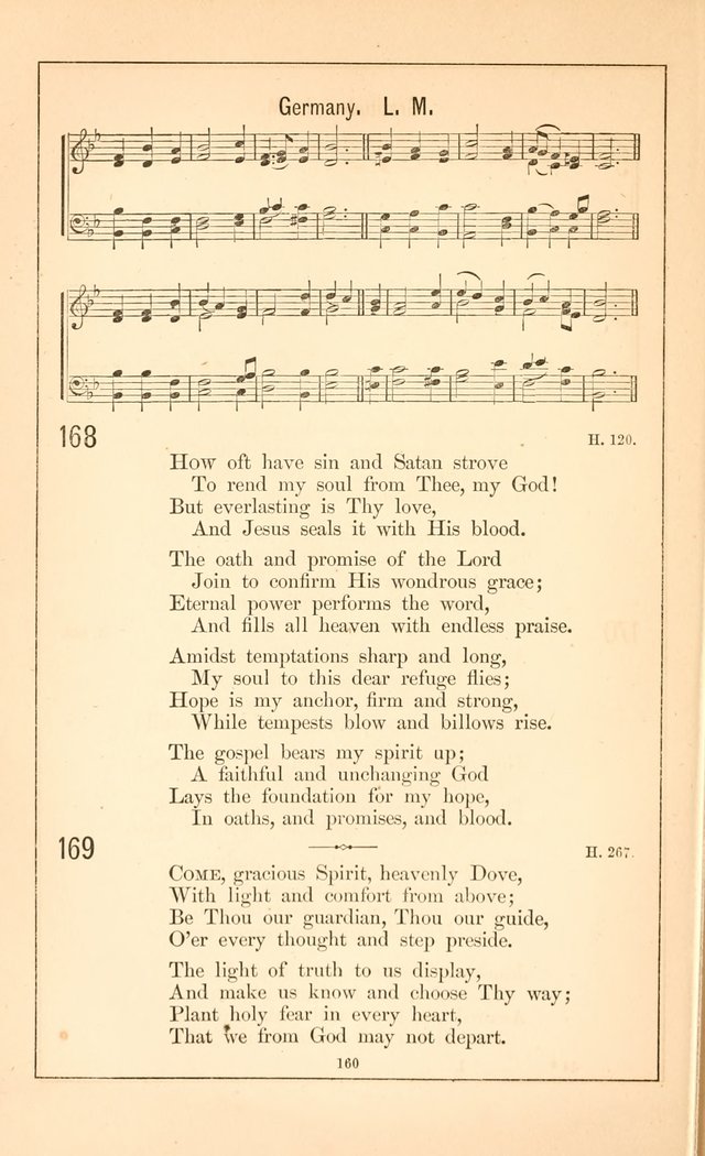 Hymnal of the Presbyterian Church page 158