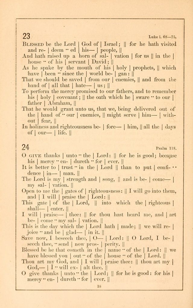 Hymnal of the Presbyterian Church page 16
