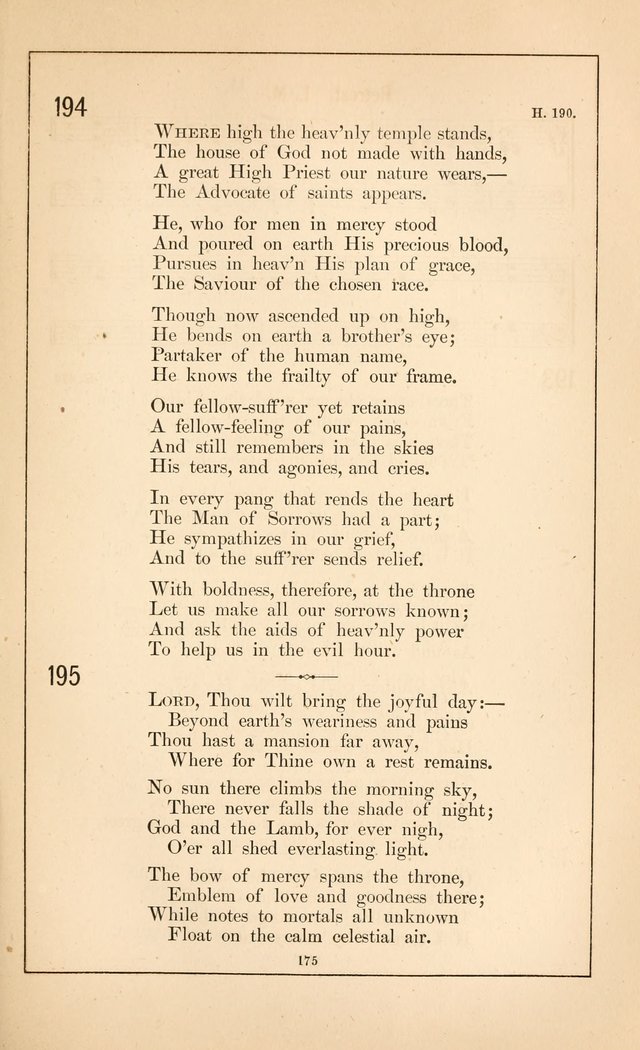 Hymnal of the Presbyterian Church page 173