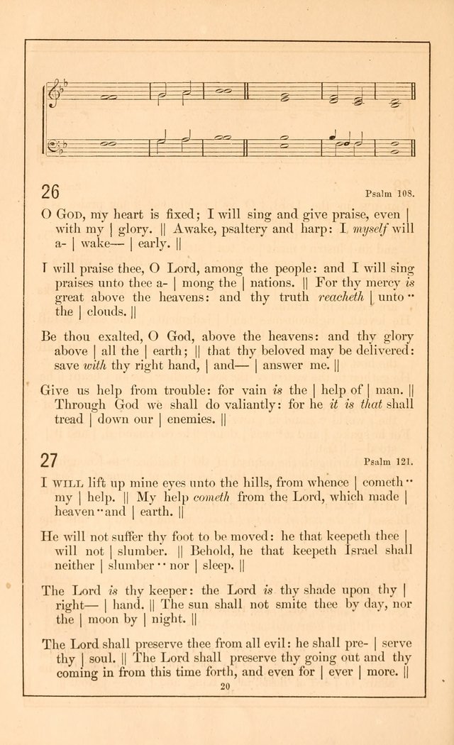 Hymnal of the Presbyterian Church page 18