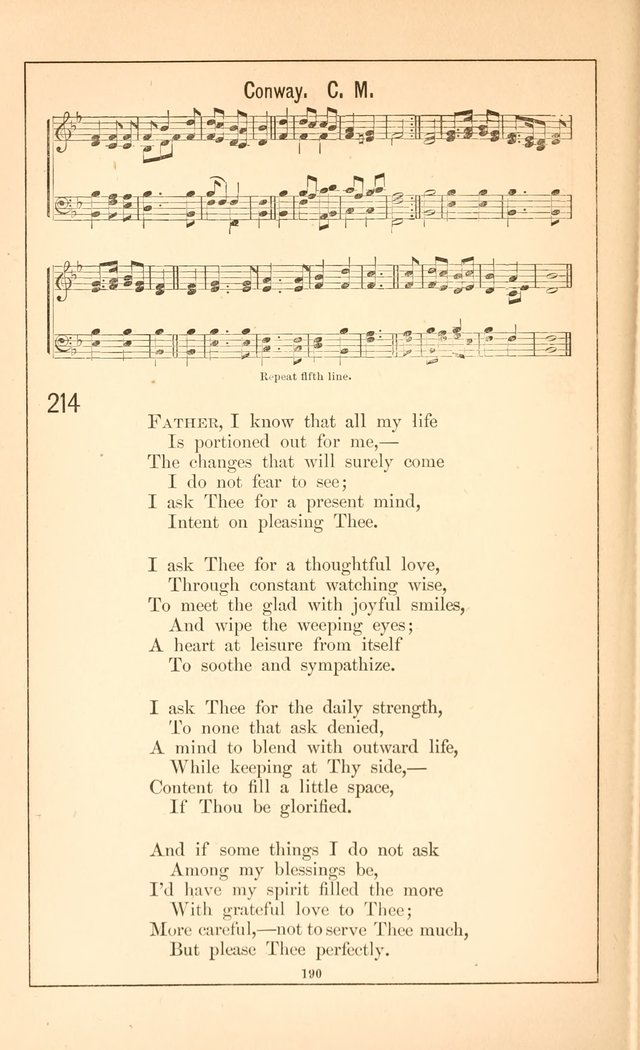 Hymnal of the Presbyterian Church page 188