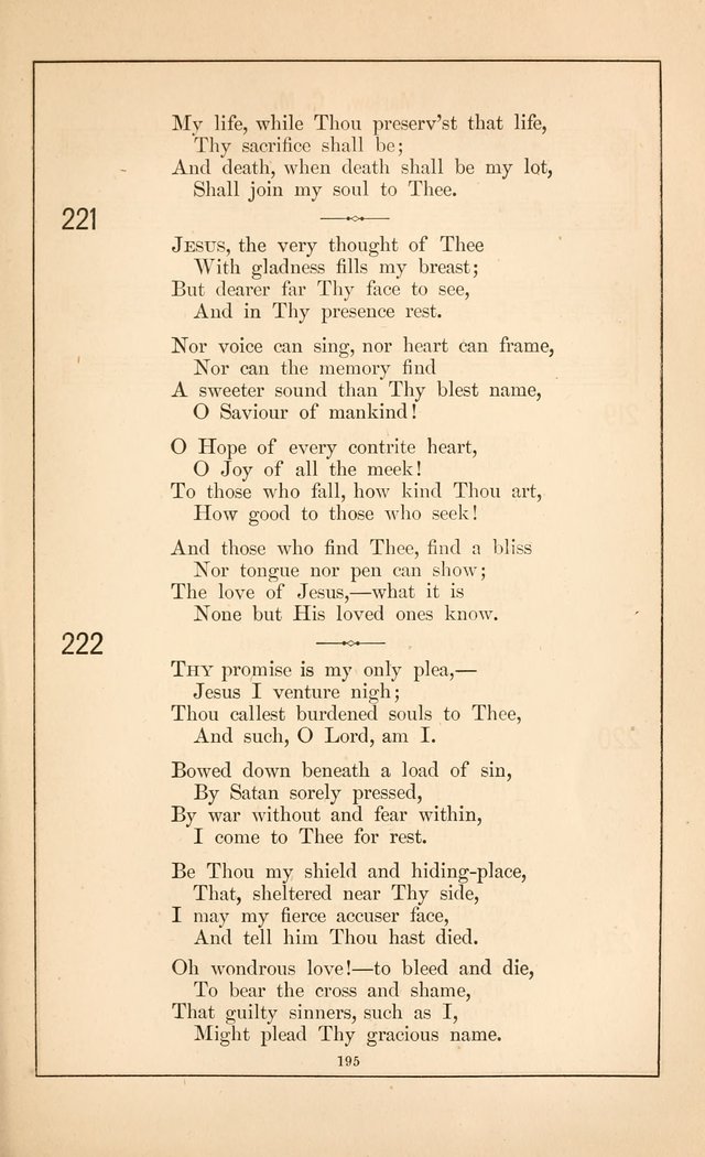 Hymnal of the Presbyterian Church page 193