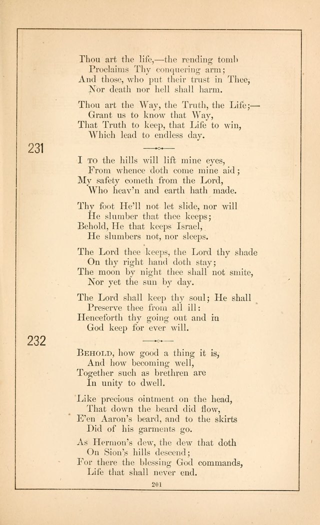 Hymnal of the Presbyterian Church page 199