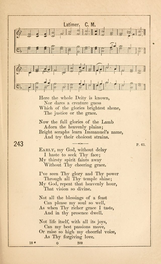 Hymnal of the Presbyterian Church page 207