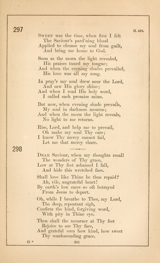 Hymnal of the Presbyterian Church page 243