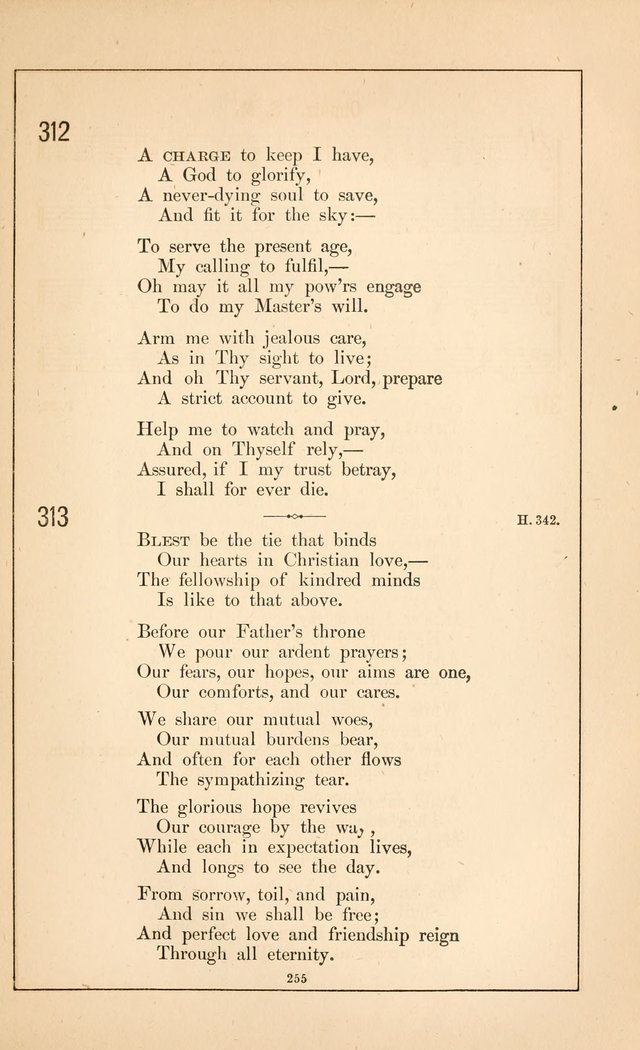 Hymnal of the Presbyterian Church page 253