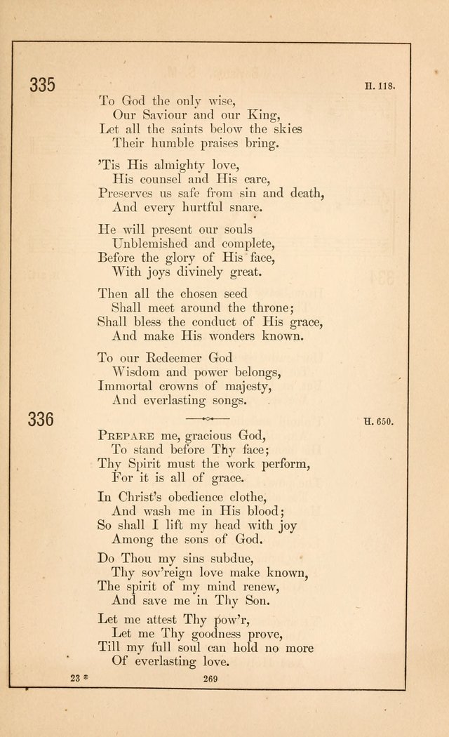 Hymnal of the Presbyterian Church page 267