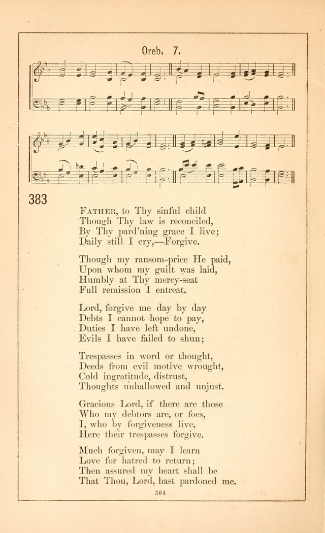 Hymnal of the Presbyterian Church page 302