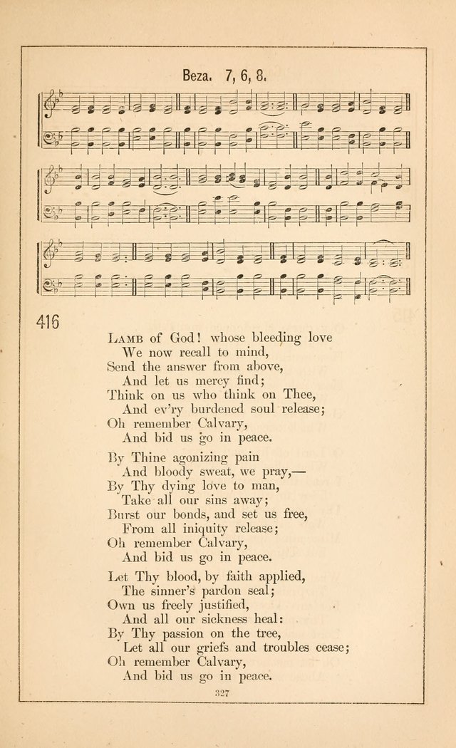 Hymnal of the Presbyterian Church page 325
