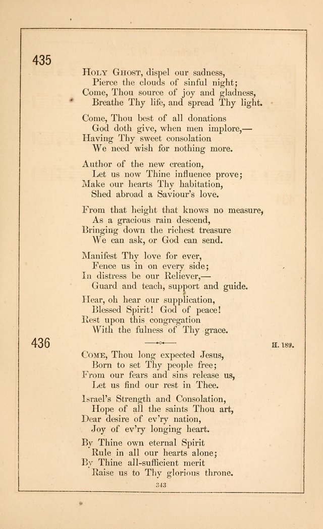 Hymnal of the Presbyterian Church page 341