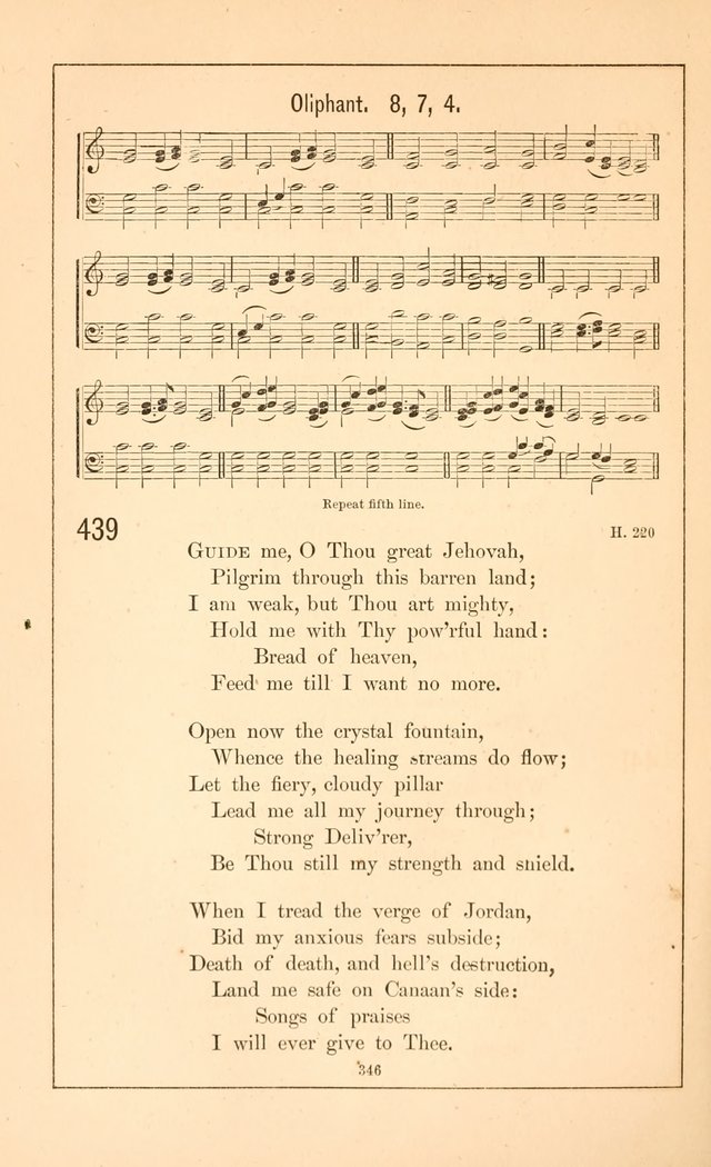 Hymnal of the Presbyterian Church page 344