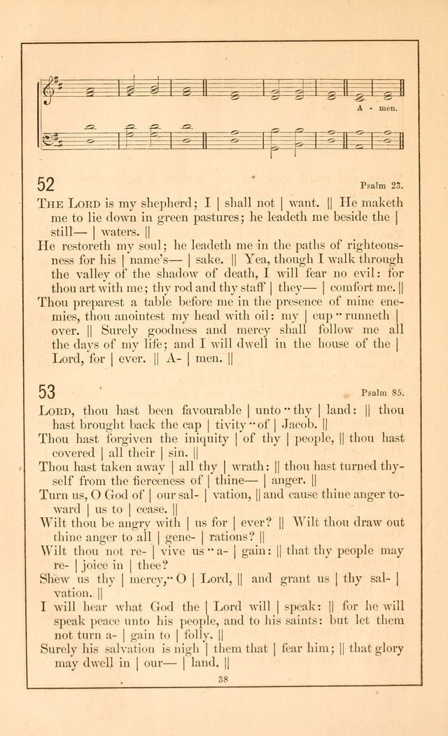 Hymnal of the Presbyterian Church page 36