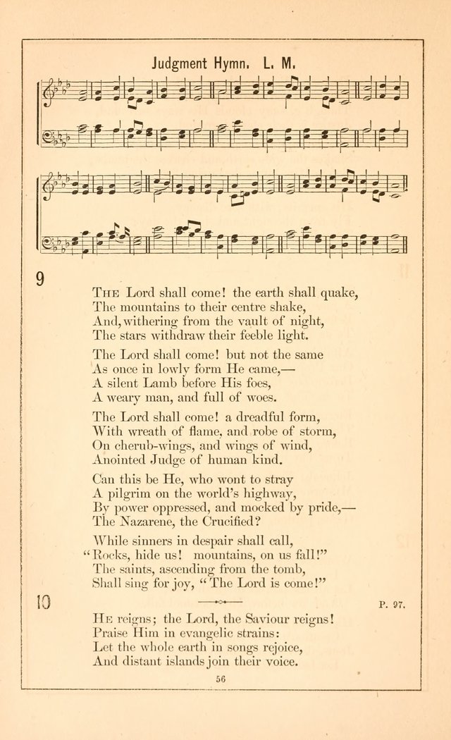 Hymnal of the Presbyterian Church page 54