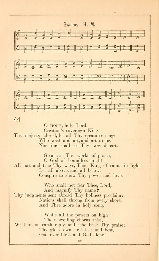Hymnal of the Presbyterian Church page 78