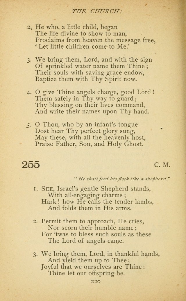 Hymnal of the Presbyterian Church in Canada page 220