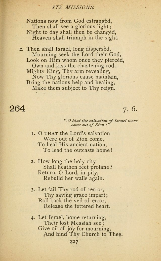 Hymnal of the Presbyterian Church in Canada page 227