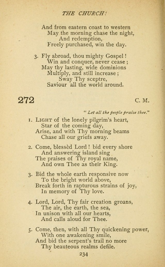 Hymnal of the Presbyterian Church in Canada page 234