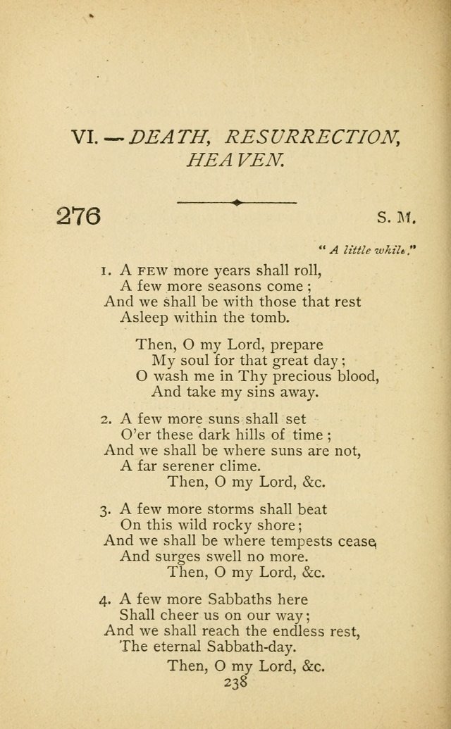 Hymnal of the Presbyterian Church in Canada page 238