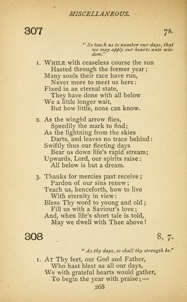 Hymnal of the Presbyterian Church in Canada page 268