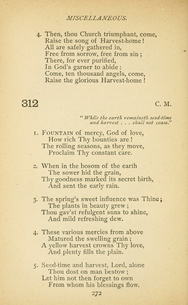 Hymnal of the Presbyterian Church in Canada page 272