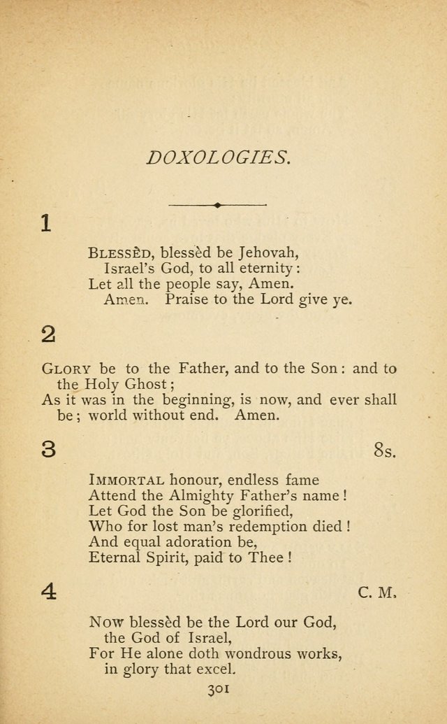 Hymnal of the Presbyterian Church in Canada page 301