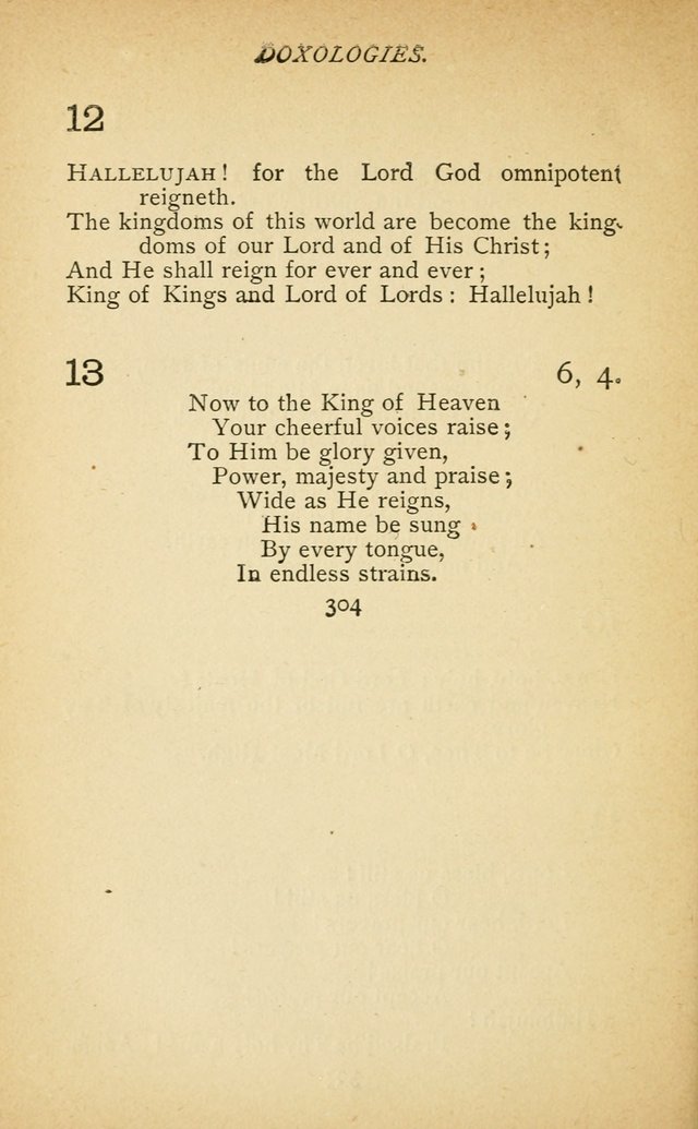 Hymnal of the Presbyterian Church in Canada page 304