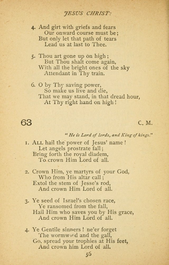 Hymnal of the Presbyterian Church in Canada page 56