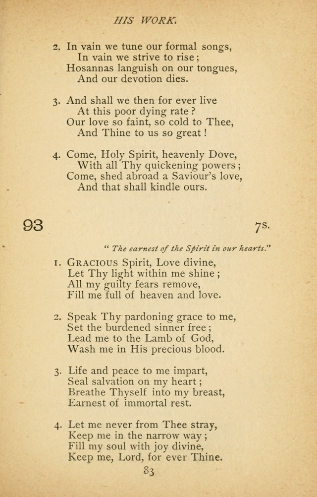 Hymnal of the Presbyterian Church in Canada page 83