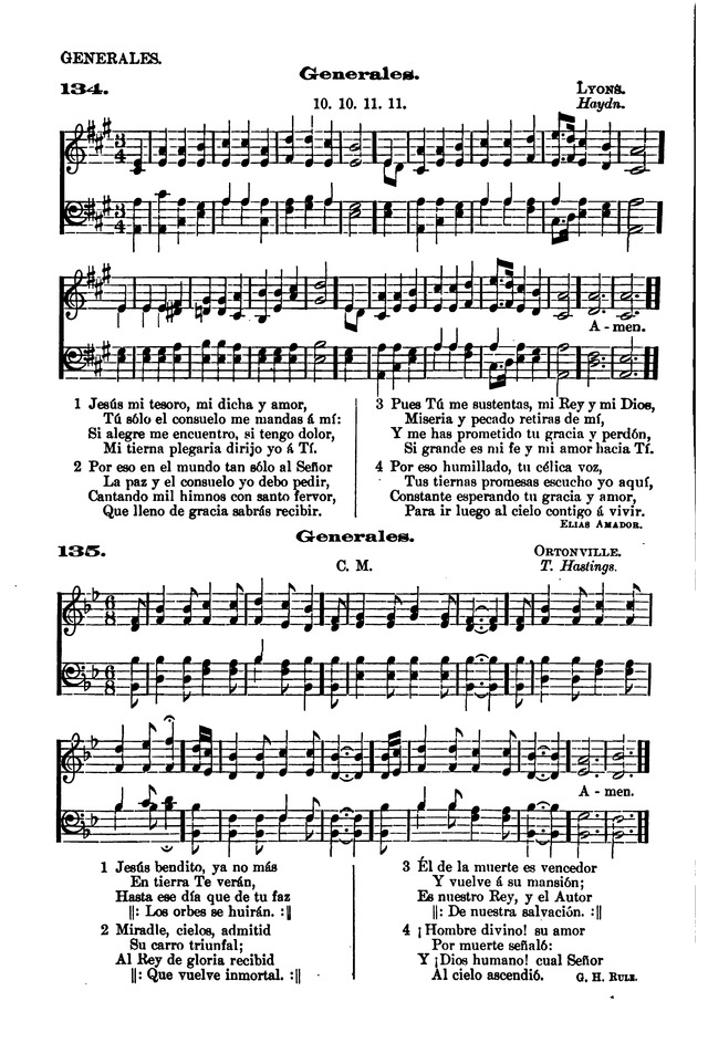 Himnario provisional con los cánticos: Según el uso de la Iglesia Episcopal Americana, para Congregaciones Españoles page 104