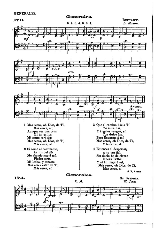 Himnario provisional con los cánticos: Según el uso de la Iglesia Episcopal Americana, para Congregaciones Españoles page 130