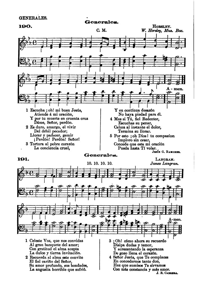 Himnario provisional con los cánticos: Según el uso de la Iglesia Episcopal Americana, para Congregaciones Españoles page 142