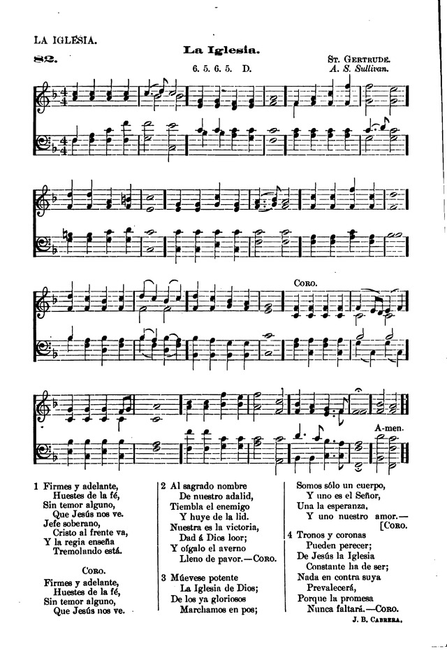 Himnario provisional con los cánticos: Según el uso de la Iglesia Episcopal Americana, para Congregaciones Españoles page 70